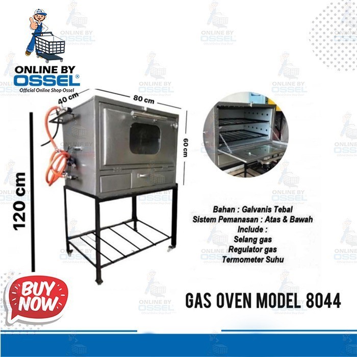 OVEN GAS model 8044 Oven Gas Bima Gas Oven Roti Standing Oven