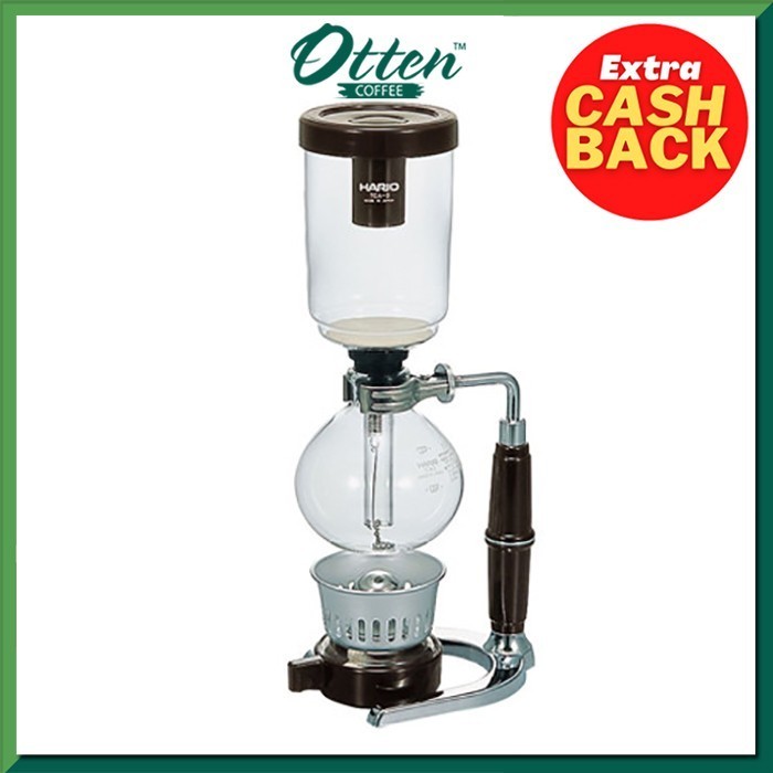 Hario - Alat Seduh Kopi Manual Syphon Technica TCAR-3 Coffee Maker