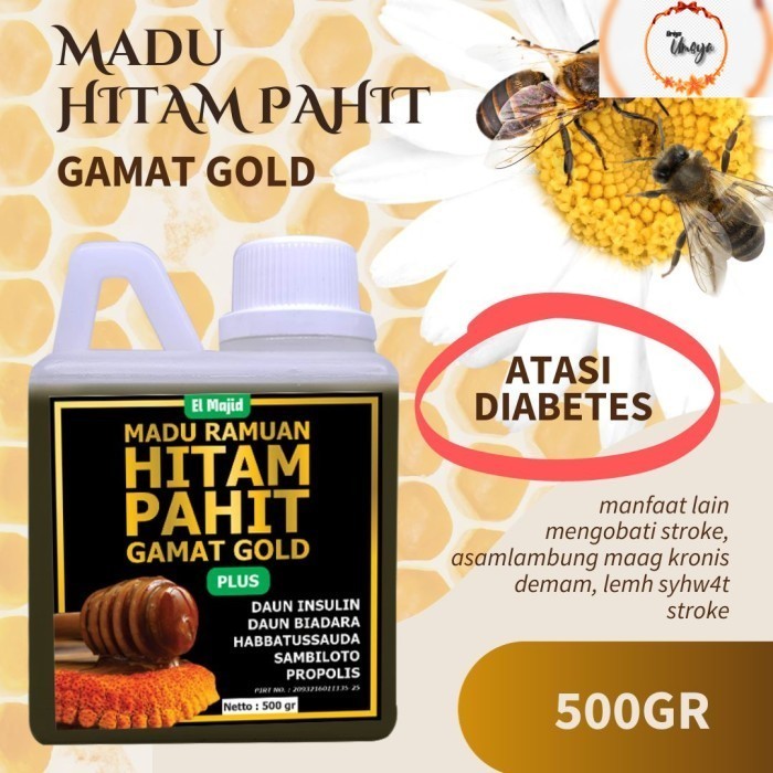 

madu pahit ekstra gamat gold 500 gr madu hitam pahit diabetes el majid