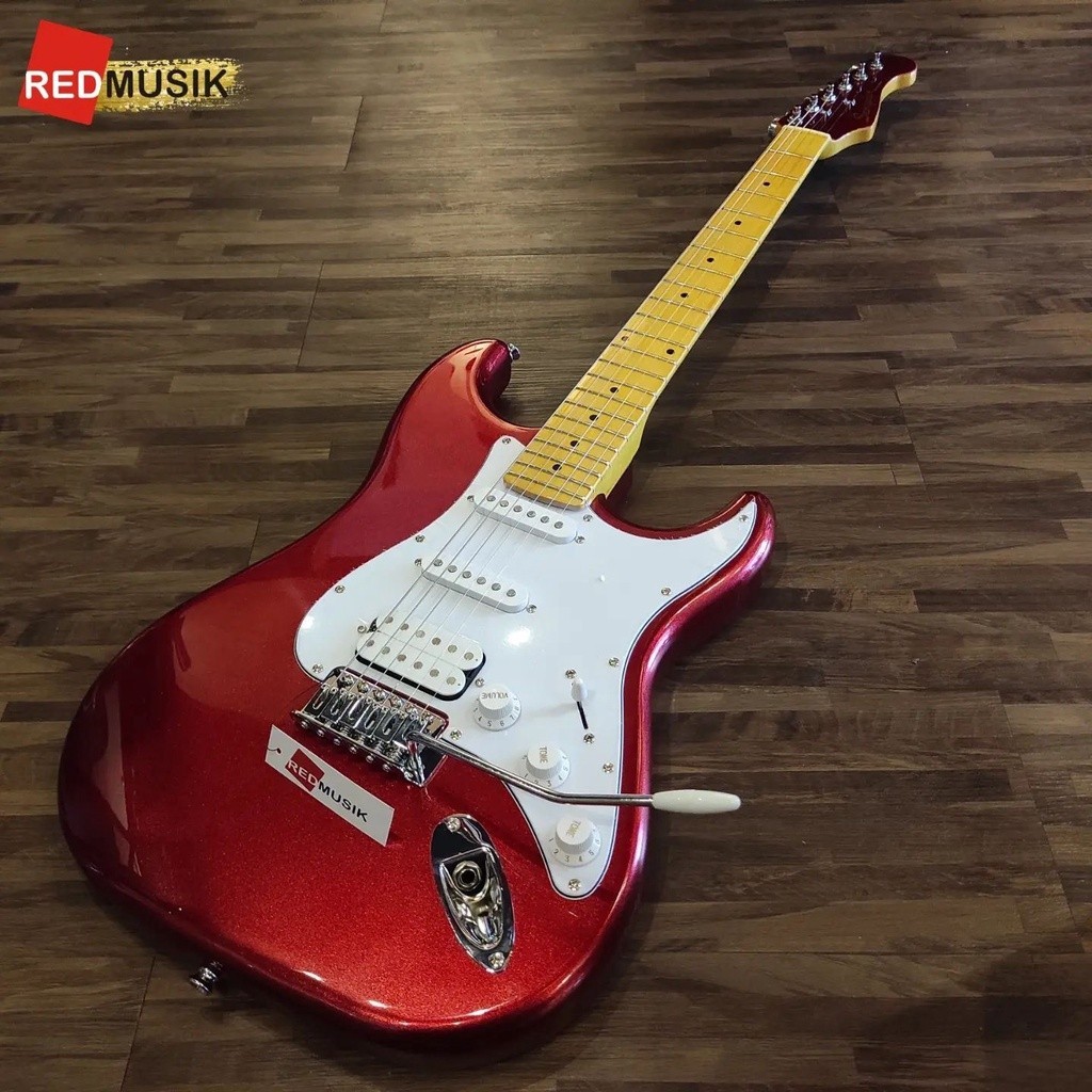 Gitar Scorpion DS120 Elektrik Guitar Stratocaster DS-120 DS 120