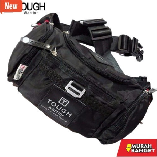 Tas selempang pria viral- TAS ORIGINAL TOUGH 5459 warrior tas pinggang tough warrior tas waist bag a