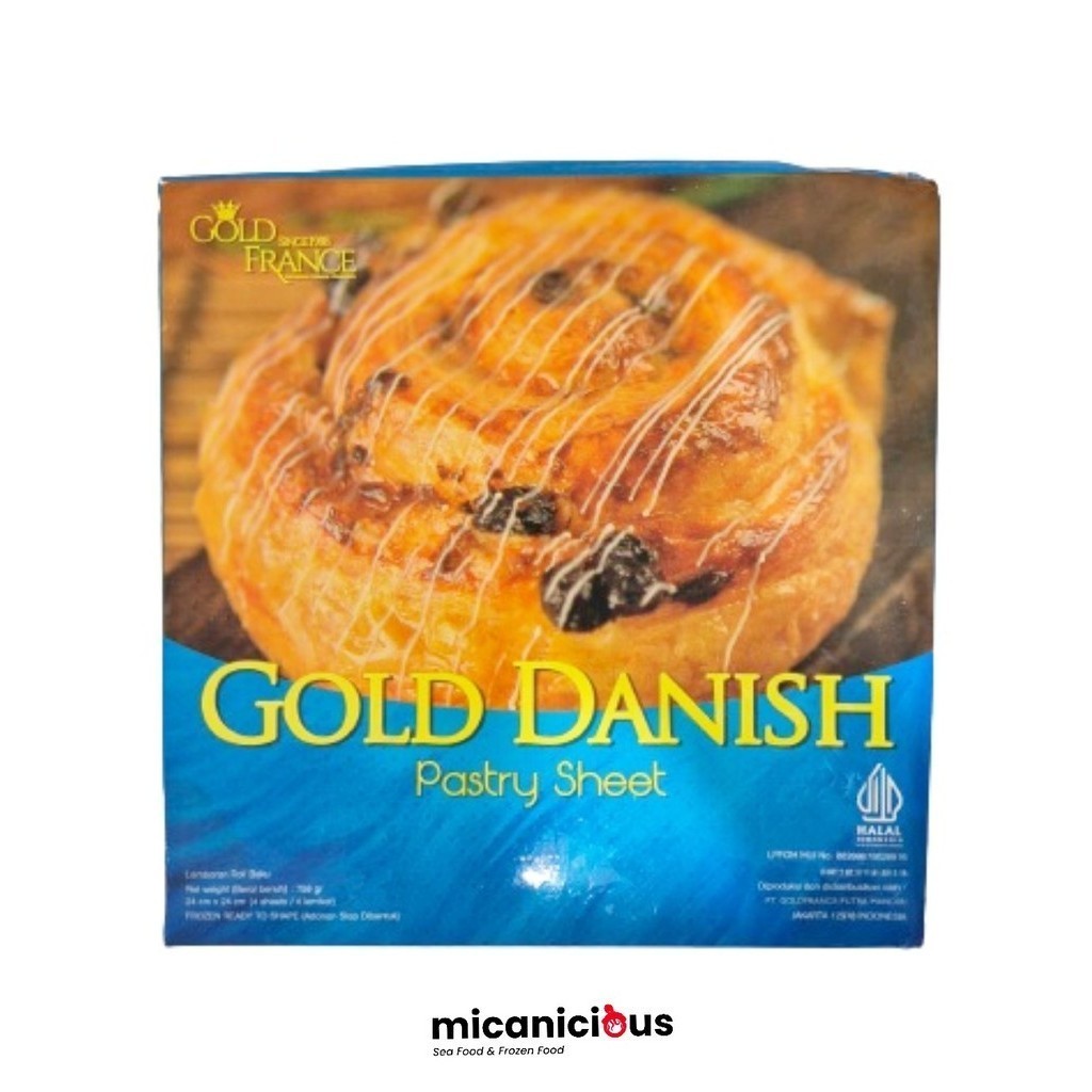 

DANISH PASTRY / GOLD DANISH / GOLD FRANCE 750GR