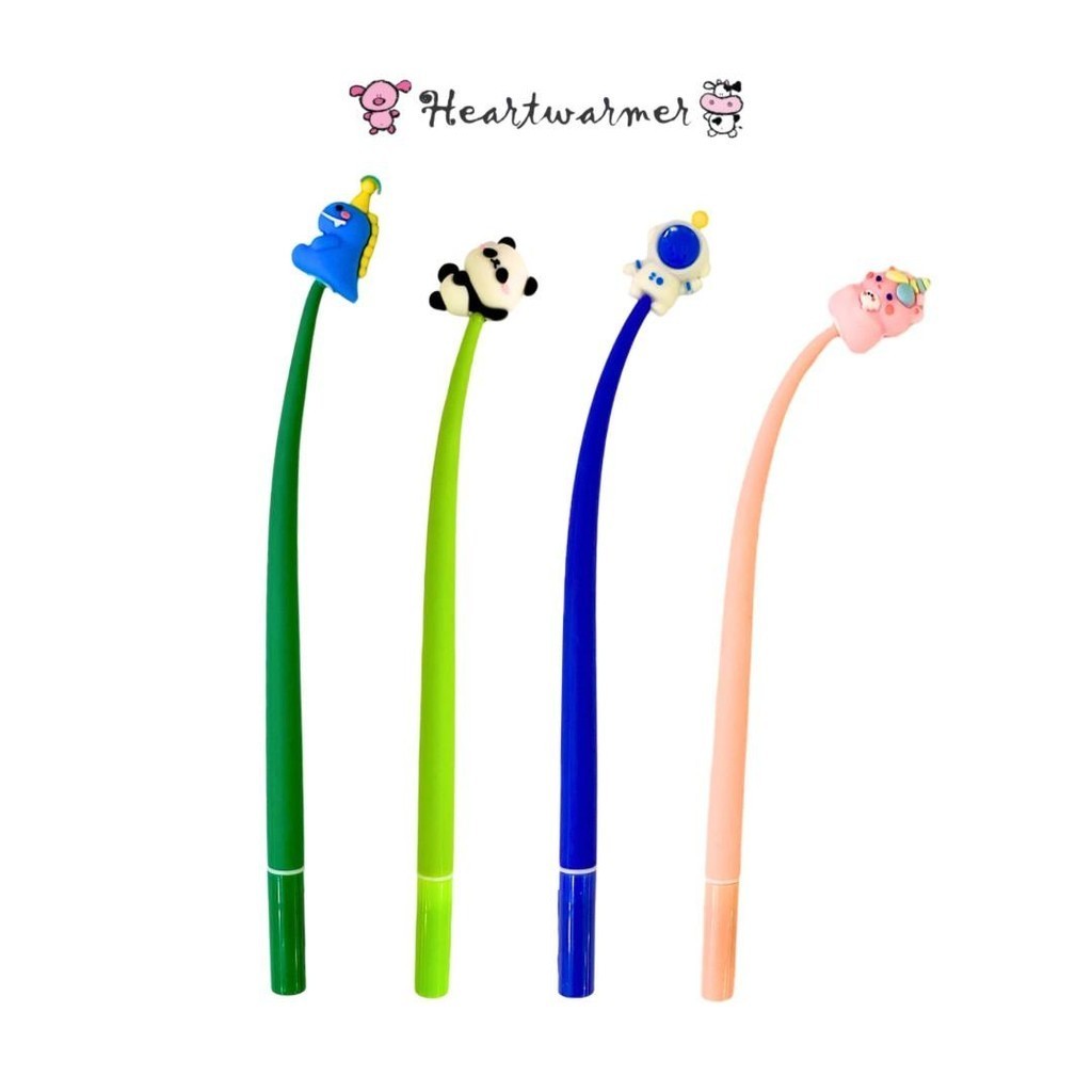

Pulpen Gel Karet Lentur Bandul Karakter Cute