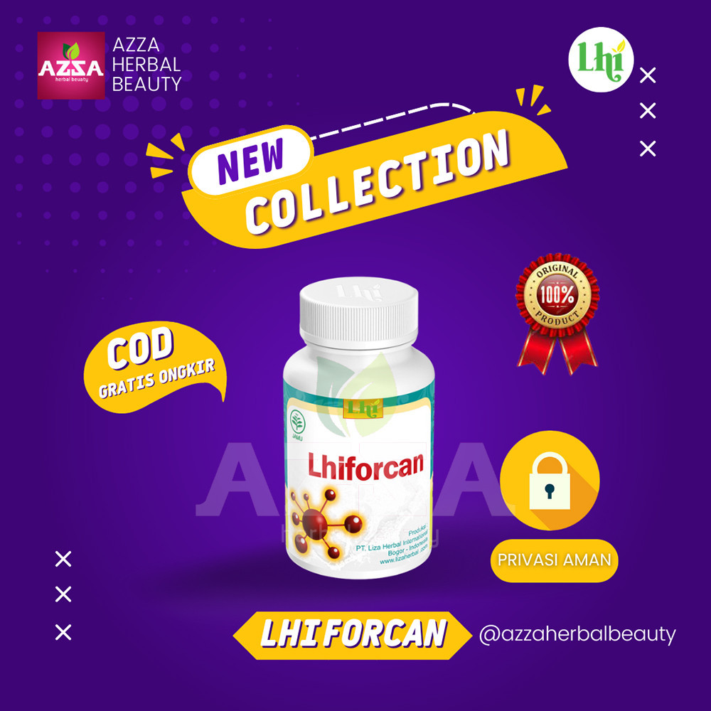 Lhiforcan Dr Liza Herbal untuk Kanker & Tumor - Obat Herbal Original
