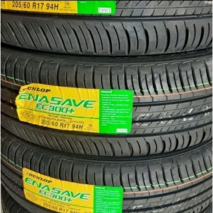 Dunlop Enasave EC300+ Size 205/60 R17 Untuk Ban Mobil Innova Camry ACCORD