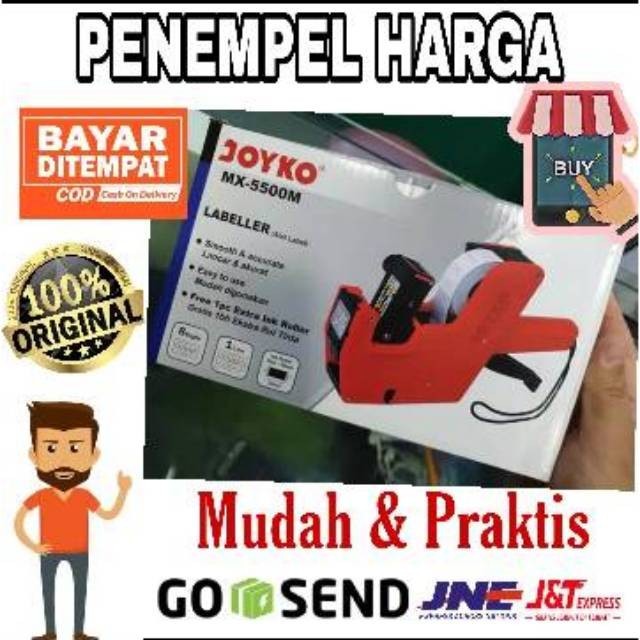 

[PROMO MURAH] (BISA COD)[Aozini12] Alat Lebel Harga 1 baris 8 digit ( Price) | Stiker Label Haga | Printer Label |