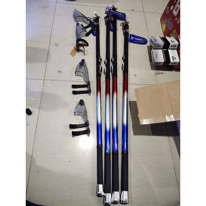 Joran pancing pioneer surf pantai pasiran pro caster heavy 420cm 450cm