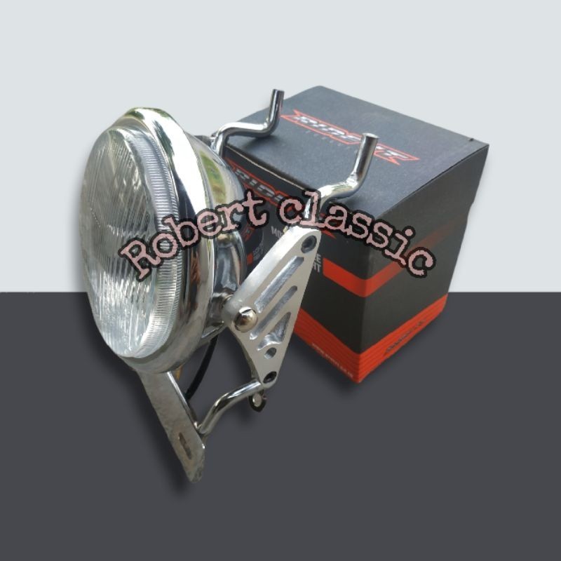 [COD] Lampu Pesek Autopal H4 Led Set Breket Tralis Kupingan Cnc Set Riting Sein Palu Kotak Bulat  Pn