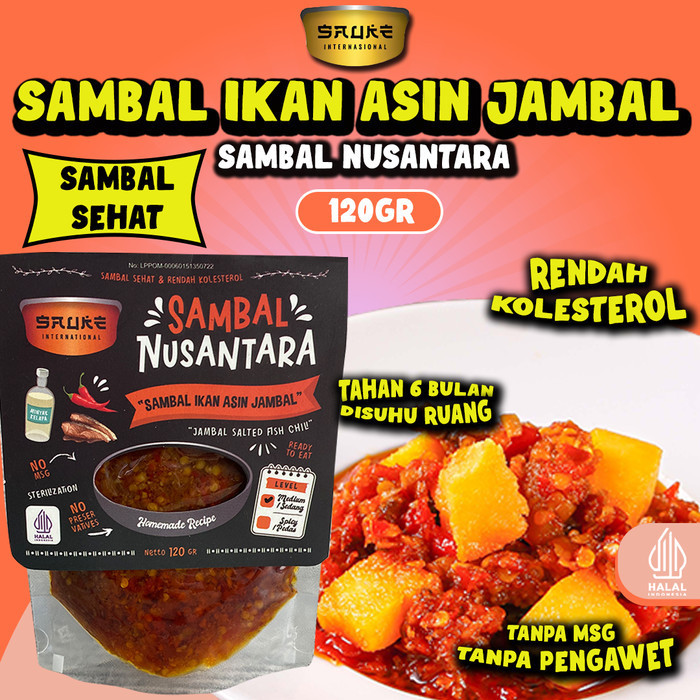 

*Best Promo*~ sukron_86 SAMBAL IKAN JAMBAL, SAUKE SAMBAL SEHAT NUSANTARA - Sedang