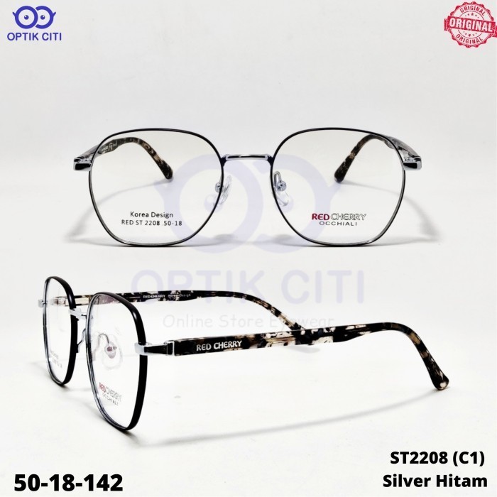 Frame Kacamata Wanita Red Cherry ST 2208 Original
