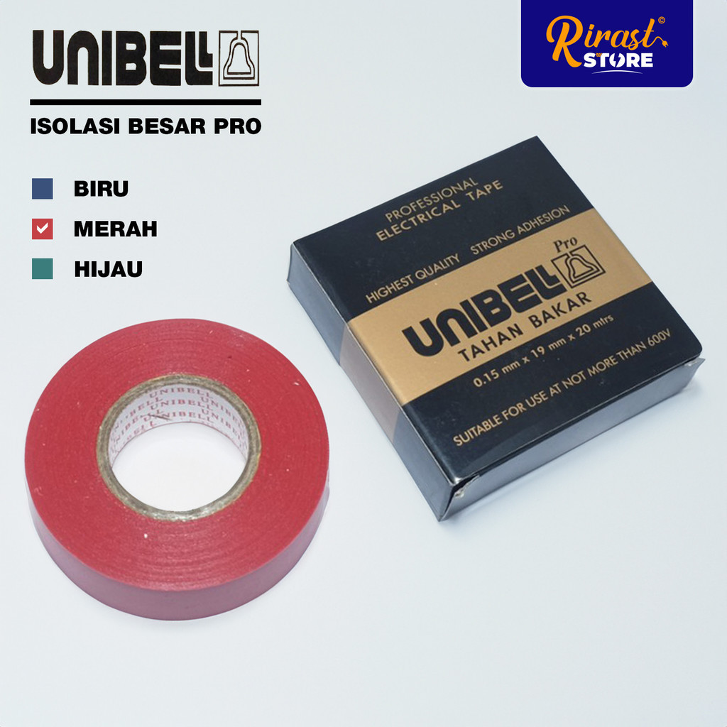 

RIRAST- UNIBELL ISOLASI BESAR PRO MERAH