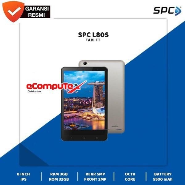 SPC PC TABLET L80S - 3GB/32GB 8" 5MP/2MP ANDROID 10