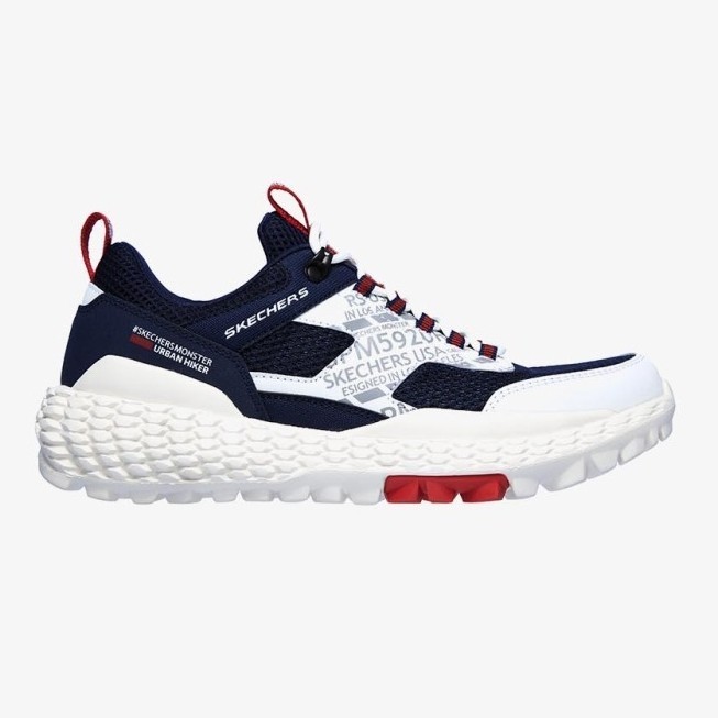 Sepatu Skechers Monster - Mashton Men's Sneakers Shoes - White