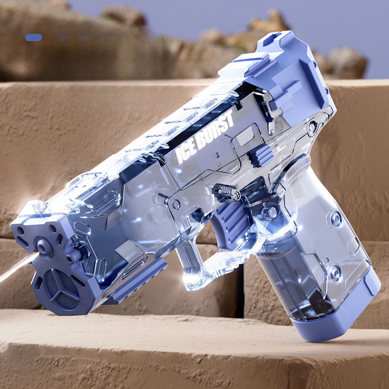 Pistol Air Mainan Pistol Anak-anak, Semprotan Air Tekanan Tinggi Otomatis Terus-menerus Rambut Maina