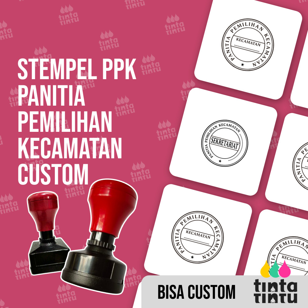 

Stempel PPK Panitia Pemilihan Kecamatan Custom