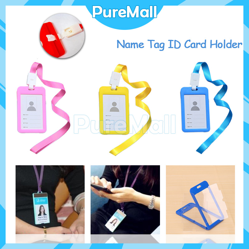 

Tali Id Card Nama / Name Tag Id Card Holder + Tali Lanyard