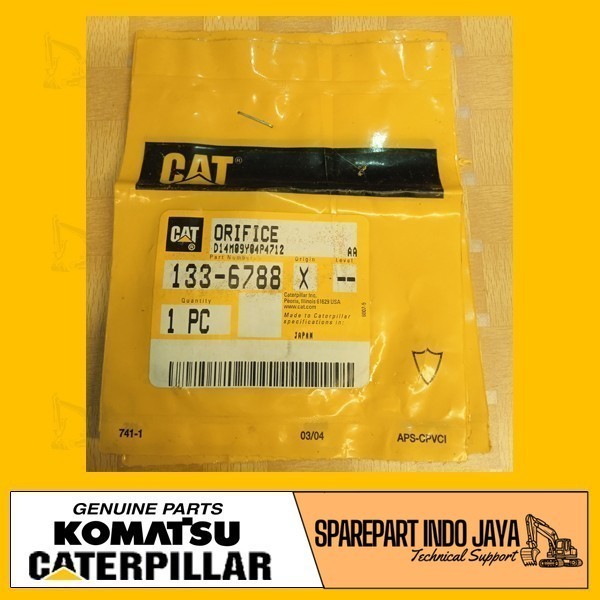 ORIFICE 133-6788 GENUINE PART ORIFICE 1336788 ORIFICE 133 6788