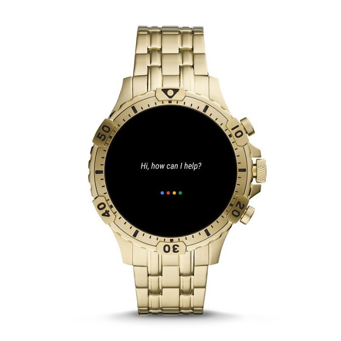 [New Trendy] GEN 5 SMARTWATCH GARRETT HR GOLD-TONE STAINLESS STEEL