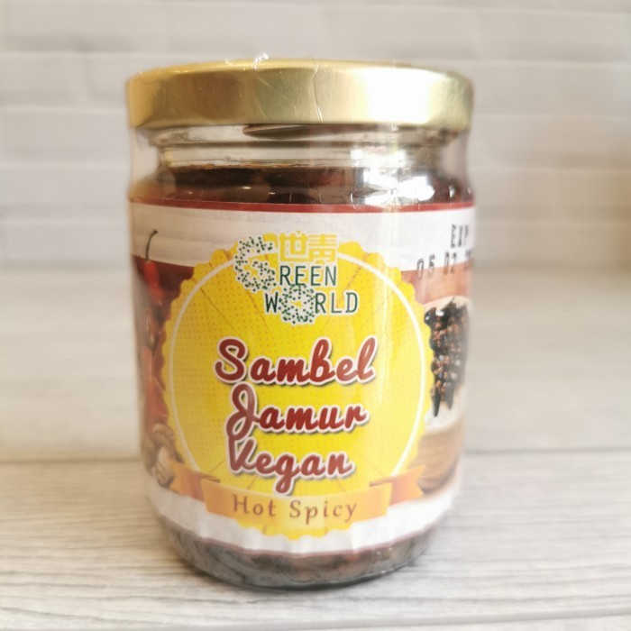 

New Arrival Green World Sambel Jamur Vegan Vegetarian
