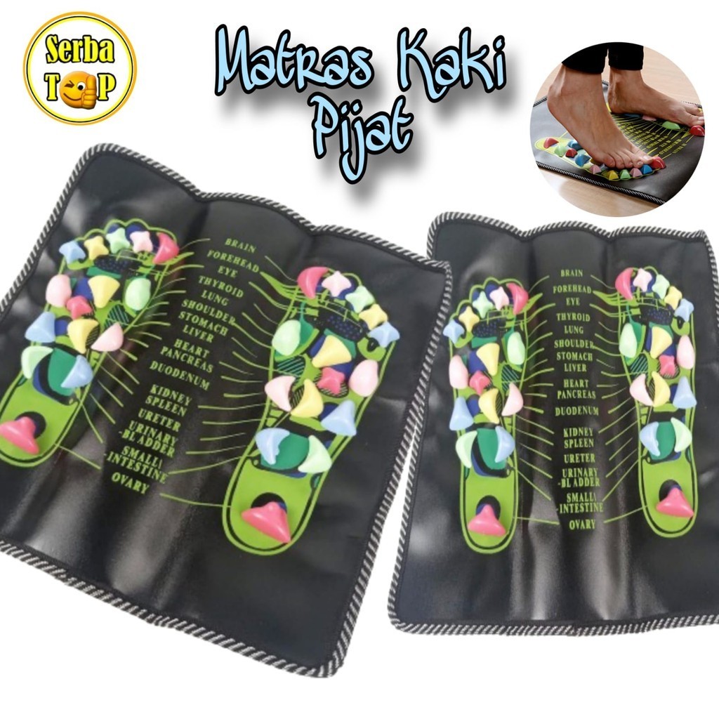 Matras Pijat Refleksi Kaki Massage Matras Pijat Kaki Refleksi Melancarkan Aliran Darah