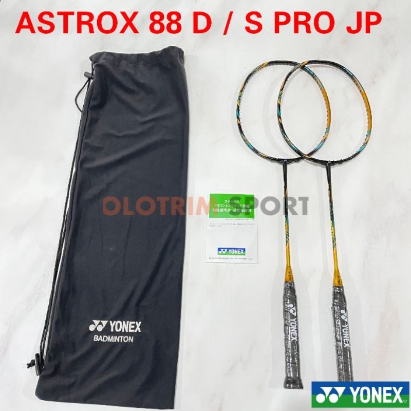 Raket Badminton Yonex Astrox 88 D S PRO JP JAPAN 88D 88D Original