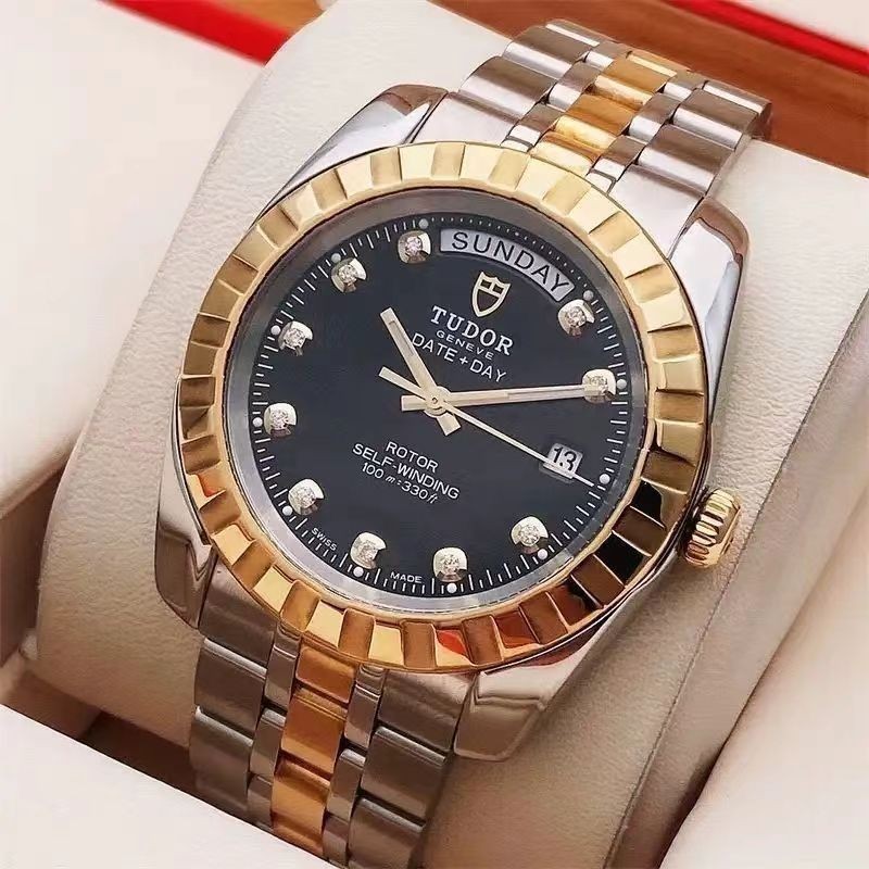 TUDOR Men's Luxury Watch Fully Automatic Mechanical Men's Business Precision Steel Prince Series Jun