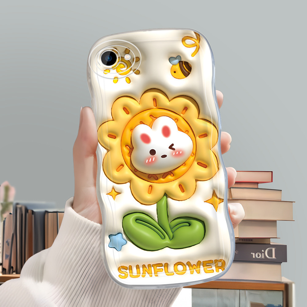 Vivo Y71 Y71i 1801 1724 Phone Case Softcase Casing Hp Kesing Soft Cassing Flower 3933