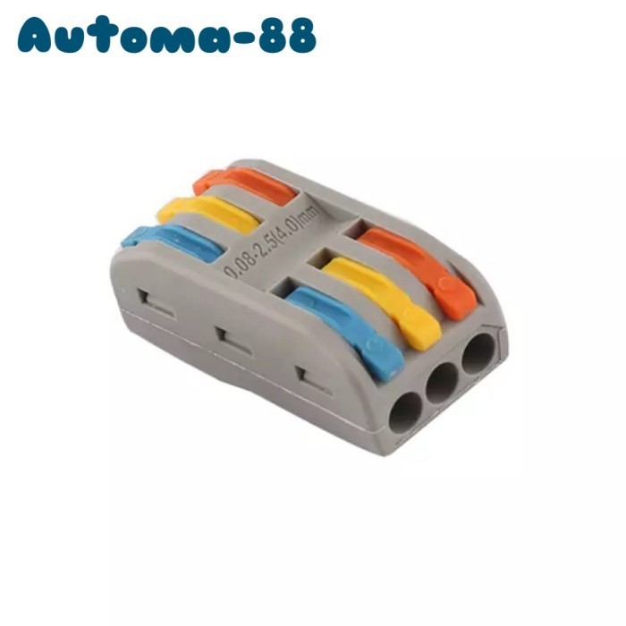 

Terminal Konektor sambung kabel 6 pin 2x3 TAB WAGO PCT-223 PCT223 HH27