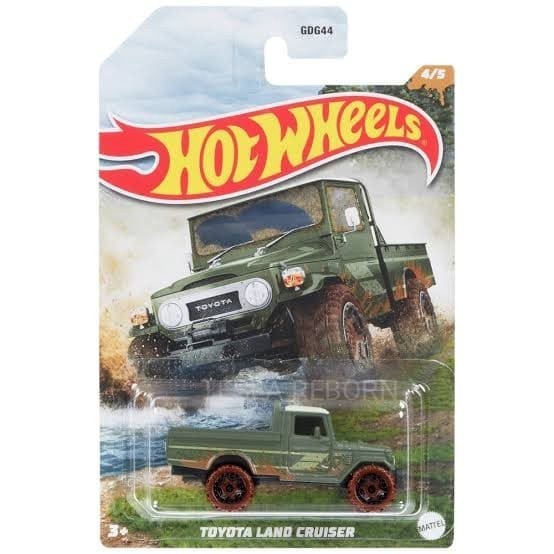 Hot Wheels Mud Runners - Toyota Land Cruiser New Arrival 2022