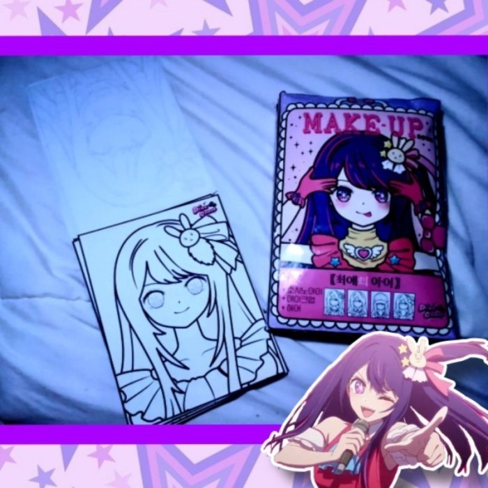 

✨LARIS✨ -oshi no ko make up/squishy book /paper book/buku gambar