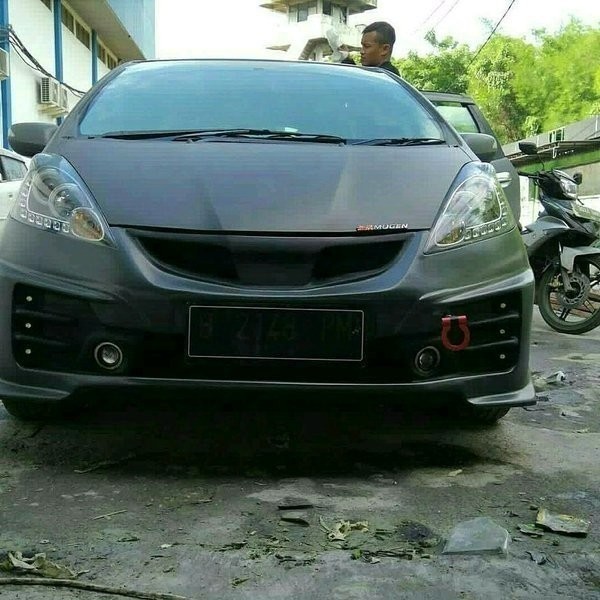 bodykit jazz ge8 adaptasi mugen 08-11 bemper body kit ew