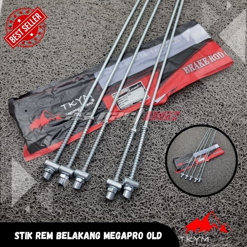 STIK REM / KAWAT REM / TIANG REM BELAKANG MEGAPRO / MEGAPRO OLD / GL PRO TAKAYAMA AS. .