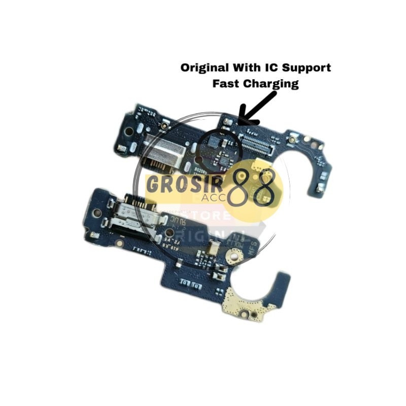 Flexibel Konektor Charger Xiaomi Redmi Note 10 5G - Poco M3 Pro Papan Con Cas Original With ic ( G88