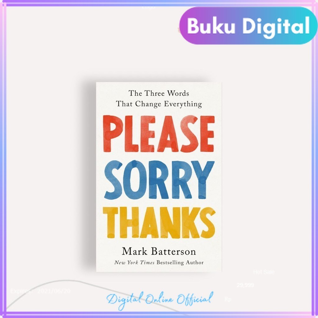 

Please Sorry Thanks || Mark Batterson