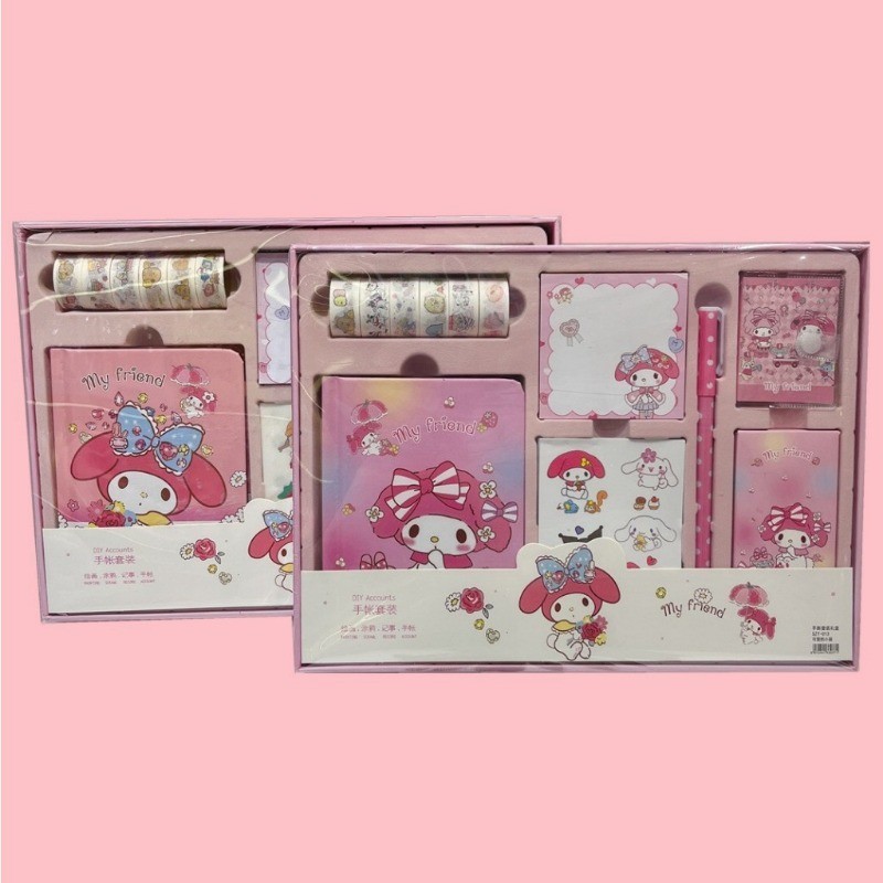 

Promo 7 IN 1 Paket Jurnal Alat Tulis Set Diary Diari Journal Isi Set Alat Tulis Buku Memo Notes