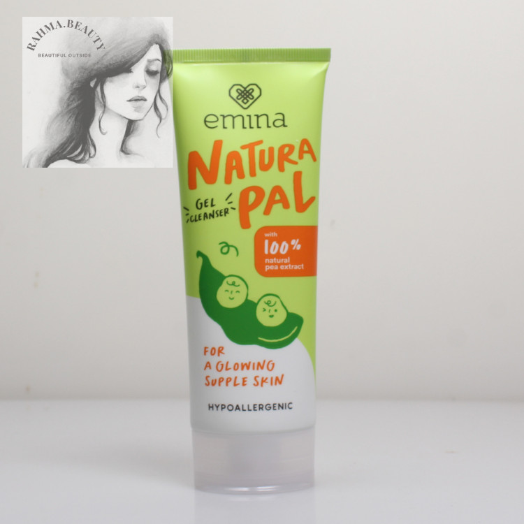 EMINA Natural Pal Gel Cleanser 100ml/Sabun Cuci Muka serta sebagai pelembab wajah/pembersih wajah/sa