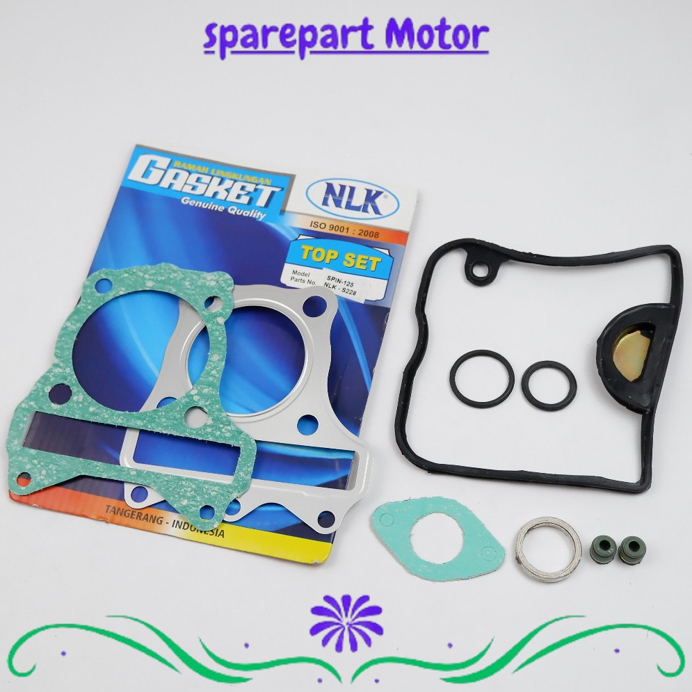 sepeda Motor Top Set Paking Blok Seher Suzuki Spin 125 - NLK sparepart
