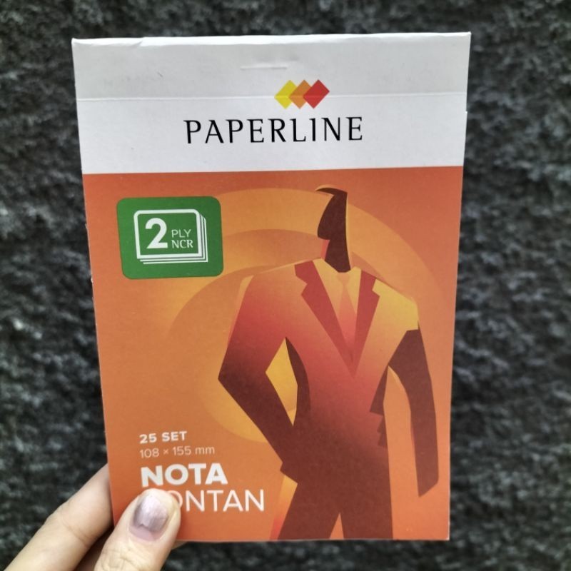 

[per satuan] Nota kontan Paperline 2ply - ABO