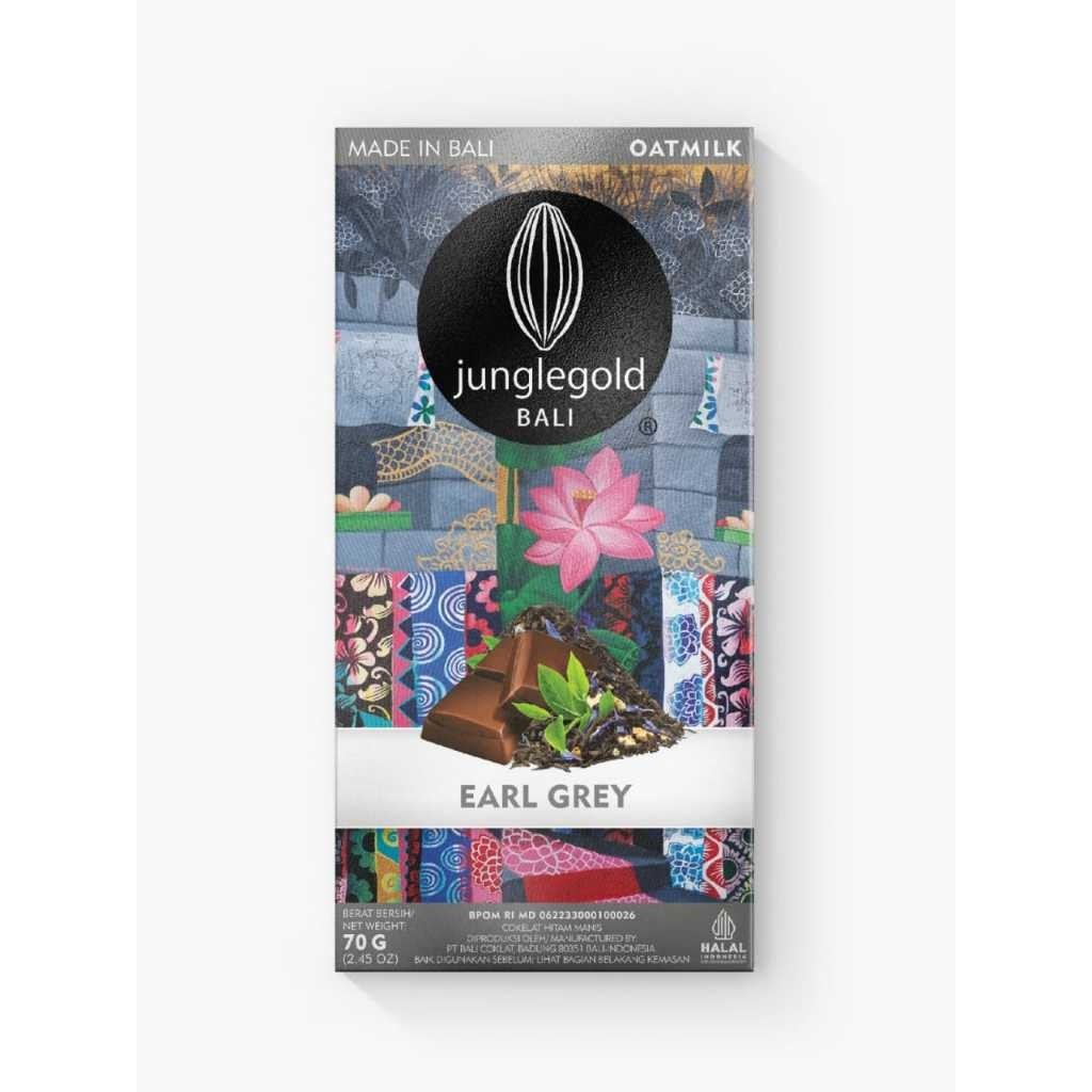 

JUNGLEGOLD 'Earl Grey' Creamy Chocolate 70g