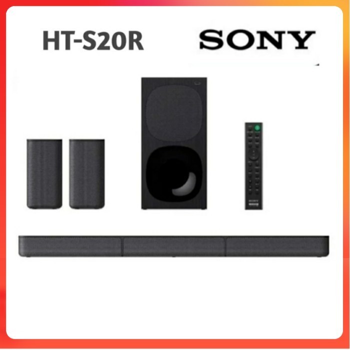 Sony HT-S20R Soundbar 5.1Ch 400W + Rear Speaker Sound Bar HTS20R HTS20