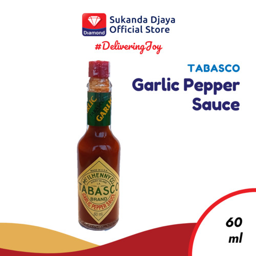 

Tabasco Garlic Pepper Sauce 60 Ml