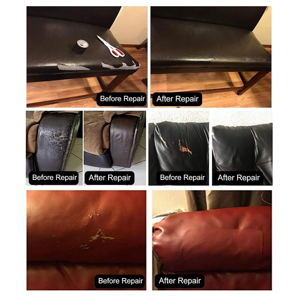 Diskont Tambal Kursi Kain Sofa Stiker Kulit Sintetis Leather Sticker Tas Lem Jok Motor Mobil