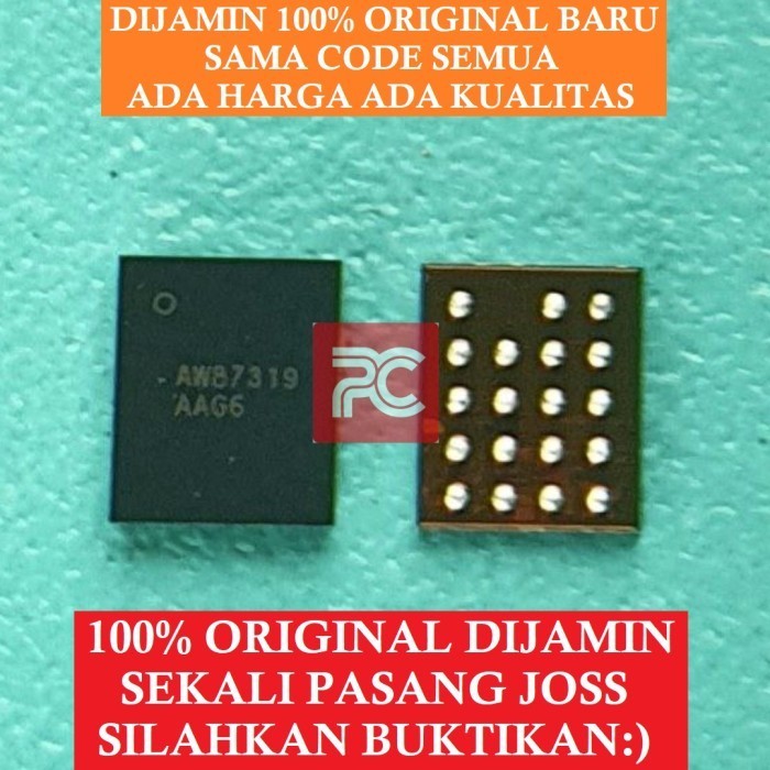 IC AUDIO AW87319 Realme 8i AW 87319 ORIGINAL TESTED