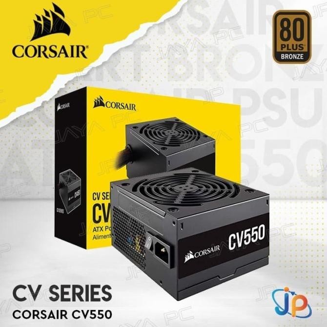 Corsair CV550 550Watt PSU/ Power Supply 550W 80 Plus Bronze