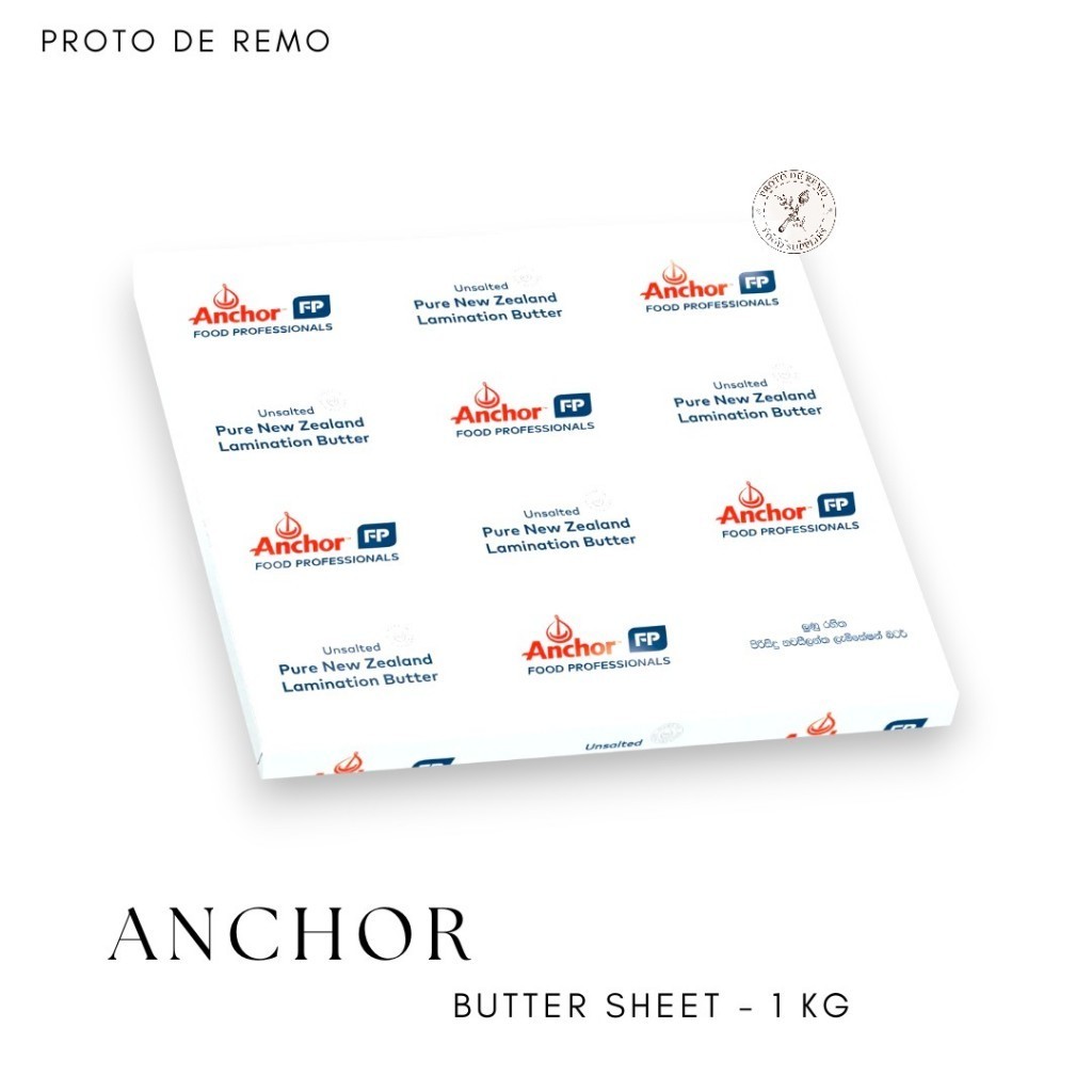 

Anchor Butter Sheet New Zealand - 1KG