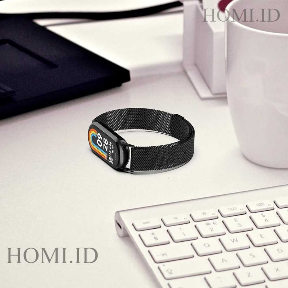 MIJOAS Buckle Strap Smartwatch Magnetic Stainless for Xiaomi Band 8 - GT4