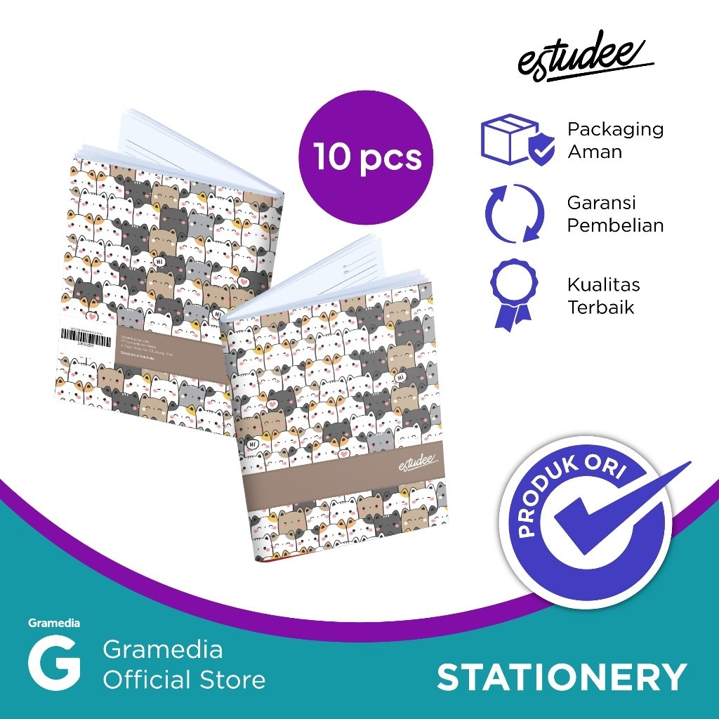 

Gramedia Surabaya - Estudee J Kwarto 58 Fancy Pattern Isi 10