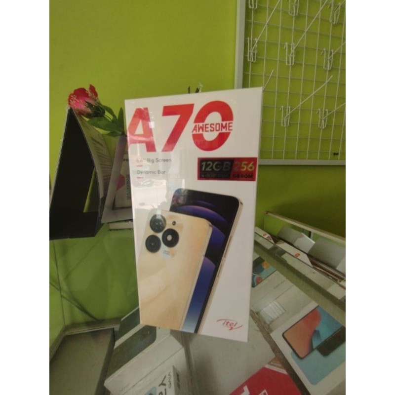 New - ITEL A70 12/256GB