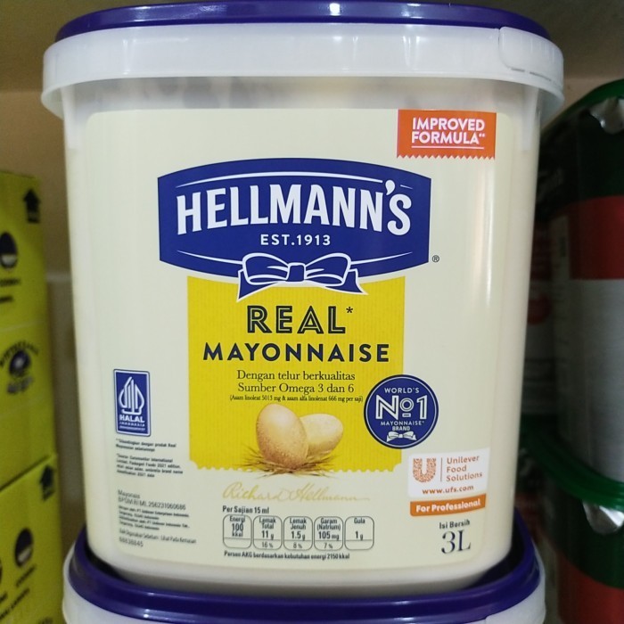 

Roux mayonaise Hellmann's UK 3 lt