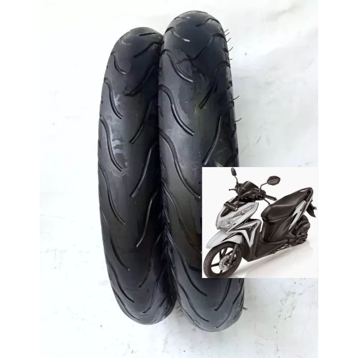 Ban vario techno 125 FI merk michelin PILOT STREET sepasang  tubles ring 14